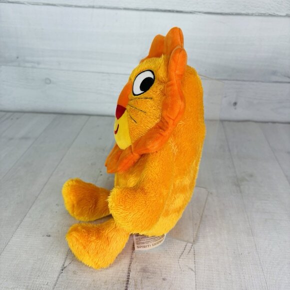 Kohl's Care Spirit JIMMY FALLON Baby Lion Orange Animal Stuffed Toy 12" Plush - Picture 5 of 16